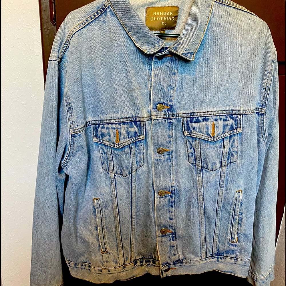 Haggar brand denim jacket men’s / woman’s